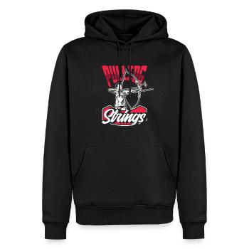 Bogenschießen Bogenschießen Bogenschießen - Männer Premium Bio Hoodie - Schwarz - Vorne - Nico (187cm)