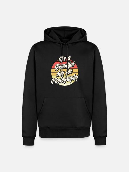 Photograph Photography - Men’s Premium Organic Hoodie - black