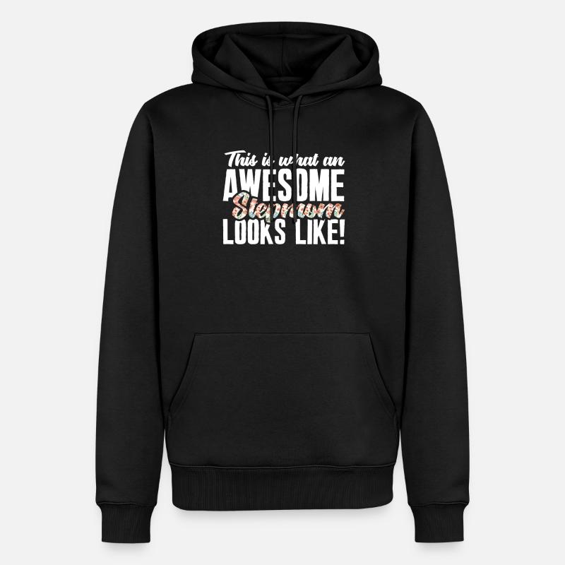 Grande belle-mère - Sweat à capuche Premium bio Homme - noir