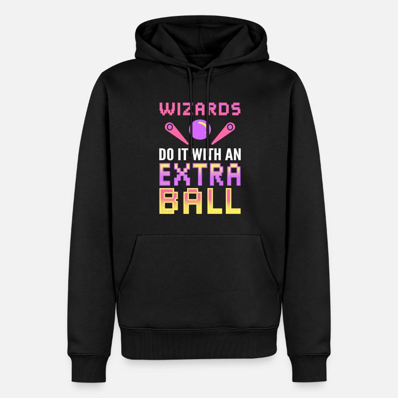 Flipper-Arcade-Spiel Arcade-Techniker - Männer Premium Bio Hoodie - Schwarz