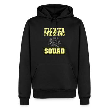 Blumenliebhaber Gärtner - Männer Premium Bio Hoodie - Schwarz - Vorne - Nico (187cm)