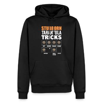 Lustige Vogelspinnen Vogelspinnenzüchter - Männer Premium Bio Hoodie - Schwarz - Vorne - Nico (187cm)