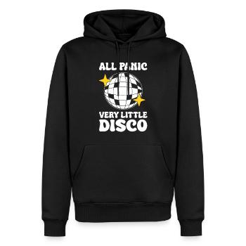 Disco-Liebhaber Ballsaaltänzerin - Männer Premium Bio Hoodie - Schwarz - Vorne - Nico (187cm)