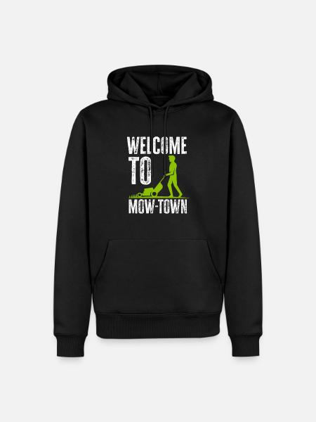 Wilkommen Landschaftsgärtner - Männer Premium Bio Hoodie - Schwarz