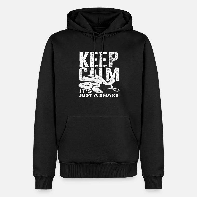 Serpent Serpent Propriétaire - Sweat à capuche Premium bio Homme - noir
