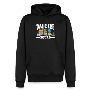 Nursery Squad Toy Box - Men’s Premium Organic Hoodie - black - Front - Nico (187cm)