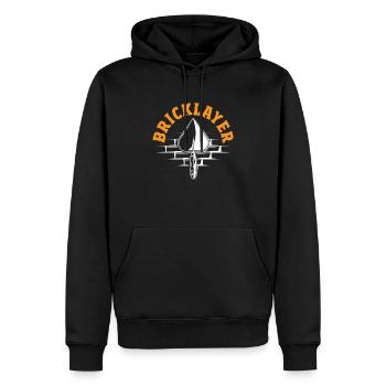 Maurerkelle Und Ziegelmauerstolz - Männer Premium Bio Hoodie - Schwarz - Vorne - Nico (187cm)