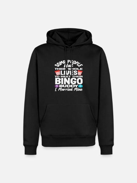 Bingo Player I Married Mine - Men’s Premium Organic Hoodie - black