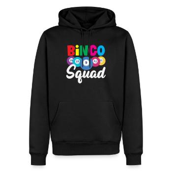 Bingo Squad Colorful Gameplay - Men’s Premium Organic Hoodie - black - Front - Nico (187cm)