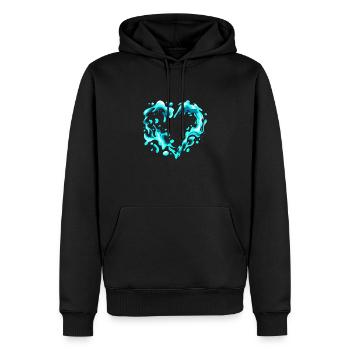 Valentinstag Valentines Day - Männer Premium Bio Hoodie - Schwarz - Vorne - Nico (187cm)
