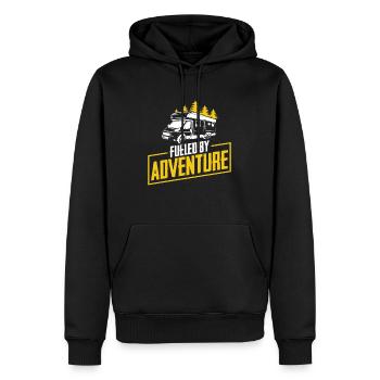 Wohnwagen Wohnmobil Caravan Camper - Männer Premium Bio Hoodie - Schwarz - Vorne - Nico (187cm)