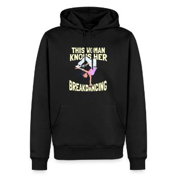 Breakdance Breakdancer Breakdancing - Männer Premium Bio Hoodie - Schwarz - Vorne - Nico (187cm)