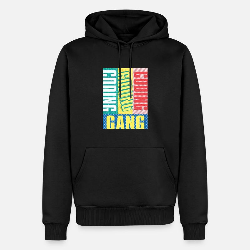 Programmer Coder Software Developer - Men’s Premium Organic Hoodie - black