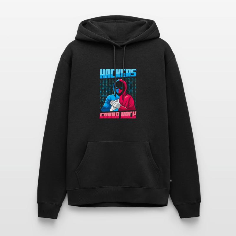 Programmierer Coder Software Entwickler Männer Premium Bio Hoodie