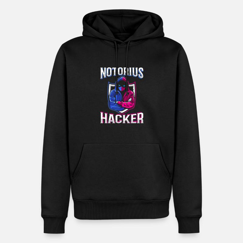 Programmierer Coder Software Entwickler - Männer Premium Bio Hoodie - Schwarz