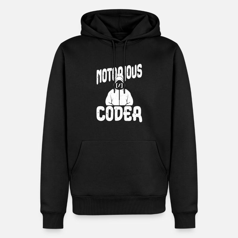 Programmer Coder Software Developer - Men’s Premium Organic Hoodie - black