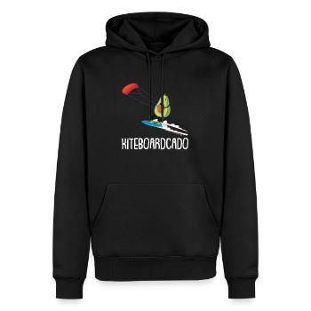Kitesurfen Kiteboarding Kite Kiten - Männer Premium Bio Hoodie - Schwarz - Vorne - Nico (187cm)