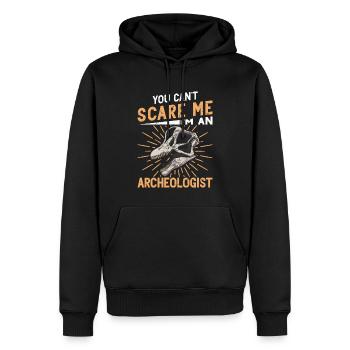 Archaeology Job Profession Work Archaeologist - Men’s Premium Organic Hoodie - black - Front - Nico (187cm)