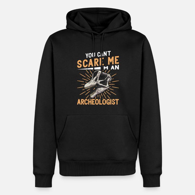 Archéologie Profession Profession Archéologue - Sweat à capuche Premium bio Homme - noir