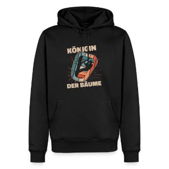 Baumklettern Baumpfleger Arborist Baumkletterer - Männer Premium Bio Hoodie - Schwarz - Vorne - Nico (187cm)