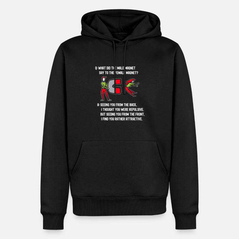 Physicien physicien - Sweat à capuche Premium bio Homme - noir