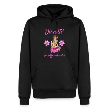 Damen Dirndl Ersatz Trachten Ersatz Bluse Kirmes - Männer Premium Bio Hoodie - Schwarz - Vorne - Nico (187cm)
