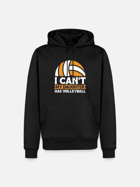 Volleyball Beach Volleyball - Men’s Premium Organic Hoodie - black