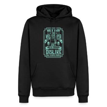 Funny Programmer Web Developer Funny - Männer Premium Bio Hoodie - Schwarz - Vorne - Nico (187cm)