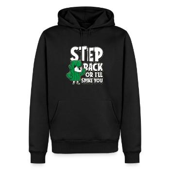 Kaktus Garten Kaktus - Männer Premium Bio Hoodie - Schwarz - Vorne - Nico (187cm)