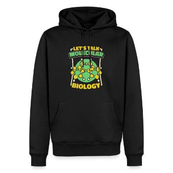 Biology Biologist Molecules Molecular Biologist - Men’s Premium Organic Hoodie - black - Front - Nico (187cm)