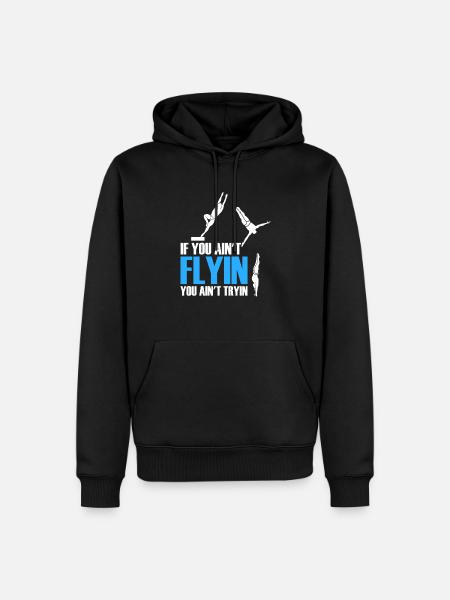 Diving Divers Lustig - Men’s Premium Organic Hoodie - black