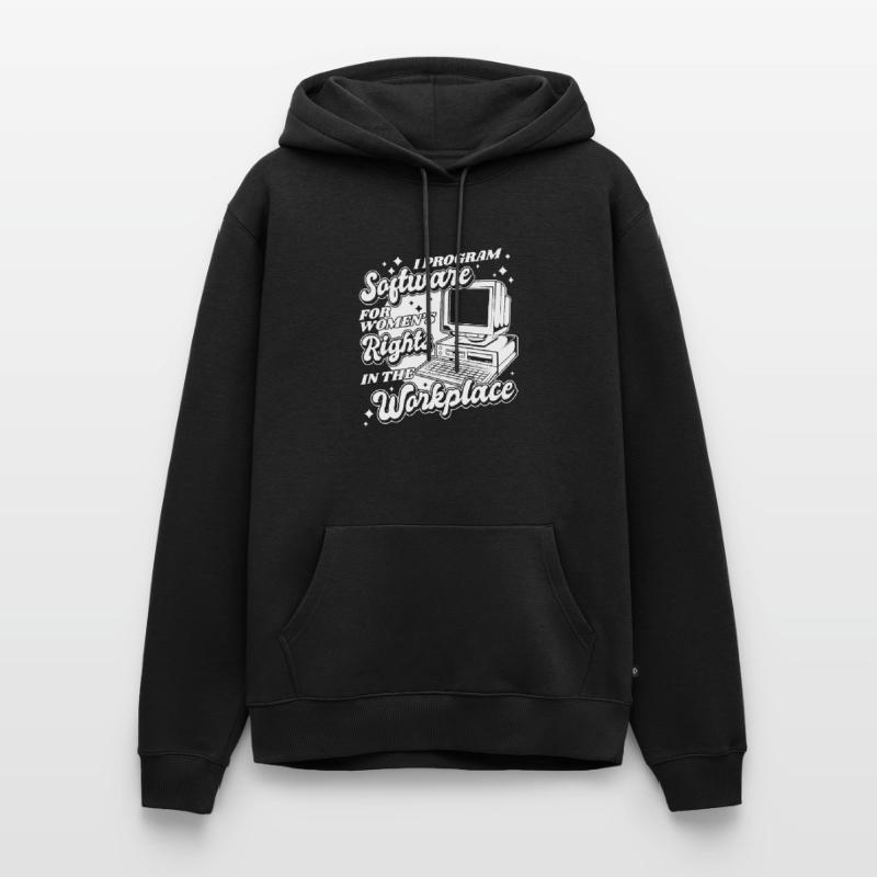 Developer Coder Programmer Computer Sweat à capuche Premium bio Homme