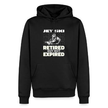 Jet Ski Im Ruhestand - Männer Premium Bio Hoodie - Schwarz - Vorne - Nico (187cm)