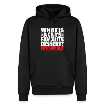 Ölfeld Bohrinsel Humor - Männer Premium Bio Hoodie - Schwarz - Vorne - Nico (187cm)