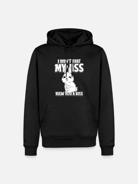 Rabbit Rabbit Humor - Men’s Premium Organic Hoodie - black