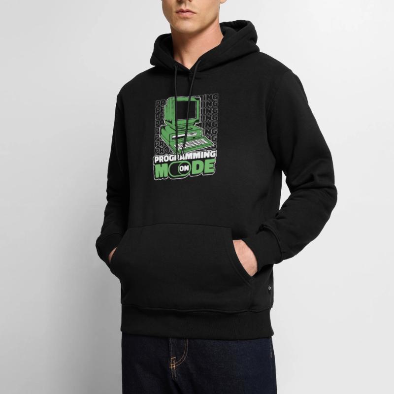 Developer Coder Programmer Computer Sweat à capuche Premium bio Homme