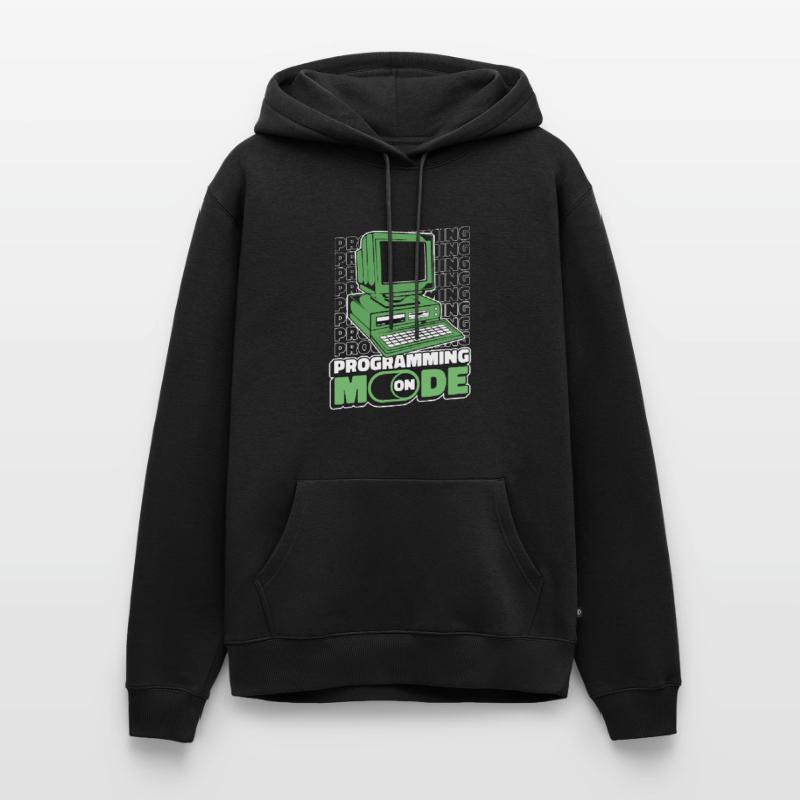 Developer Coder Programmer Computer Sweat à capuche Premium bio Homme