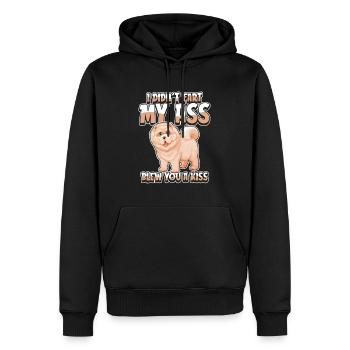 Chow Chow Lustig - Männer Premium Bio Hoodie - Schwarz - Vorne - Nico (187cm)