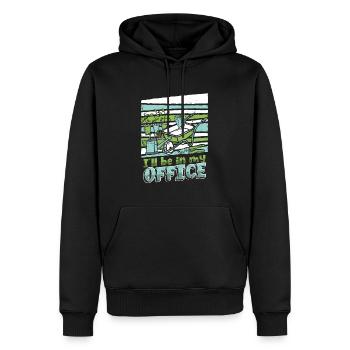 Hobbygärtner Garten - Männer Premium Bio Hoodie - Schwarz - Vorne - Nico (187cm)