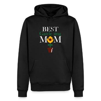 Hobbygärtner Garten Mutter Gärtnerische Mama - Männer Premium Bio Hoodie - Schwarz - Vorne - Nico (187cm)