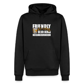 Whisky Whiskey Lustig - Männer Premium Bio Hoodie - Schwarz - Vorne - Nico (187cm)