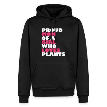 Hobbygärtner Garten Mutter Gärtnerische Mama - Männer Premium Bio Hoodie - Schwarz - Vorne - Nico (187cm)