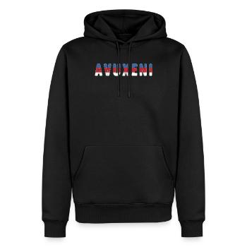 Avuxeni Good Morning Country Xitsonga - Männer Premium Bio Hoodie - Schwarz - Vorne - Nico (187cm)