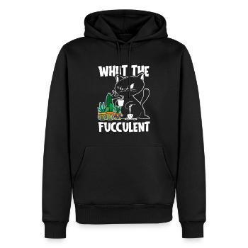 Hobby Gardener Garden Juicy Garden Cat - Sweat à capuche Premium bio Homme - noir - Devant - Nico (187cm)