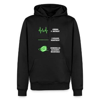 Accounts Receivable Worker Financial Accountant - Männer Premium Bio Hoodie - Schwarz - Vorne - Nico (187cm)