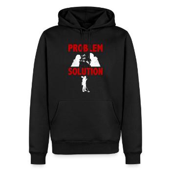 Détecteur de métaux Détecteur de métaux Aimant Hobby - Sweat à capuche Premium bio Homme - noir - Devant - Nico (187cm)