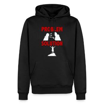 Mountain Climbing Mountainer Hiker Hobby - Männer Premium Bio Hoodie - Schwarz - Vorne - Nico (187cm)