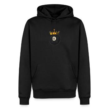 Billiards Billiards Tournament - Men’s Premium Organic Hoodie - black - Front - Nico (187cm)