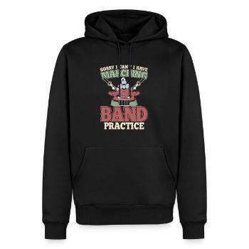 Fan Driving Train jouant Parade Pratique - Sweat à capuche Premium bio Homme - noir - Devant - Nico (187cm)