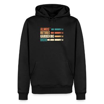 Hobbygärtner Garten Mutter Gärtnerische Mama - Männer Premium Bio Hoodie - Schwarz - Vorne - Nico (187cm)